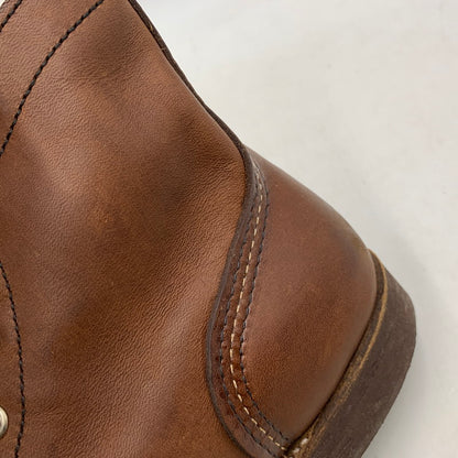【中古品】【メンズ/レディース】 RED WING レッドウィング IRON RANGER 8111 アイアンレンジャー USA製 刺繍羽タグ ブーツ シューズ 靴 164-250913-as-30-izu サイズ：25cm カラー：ブラウン 万代Net店