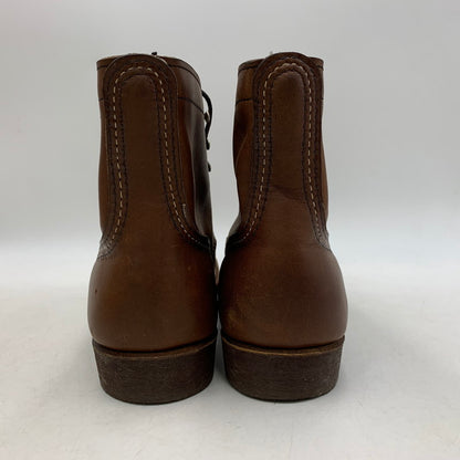 【中古品】【メンズ/レディース】 RED WING レッドウィング IRON RANGER 8111 アイアンレンジャー USA製 刺繍羽タグ ブーツ シューズ 靴 164-250913-as-30-izu サイズ：25cm カラー：ブラウン 万代Net店