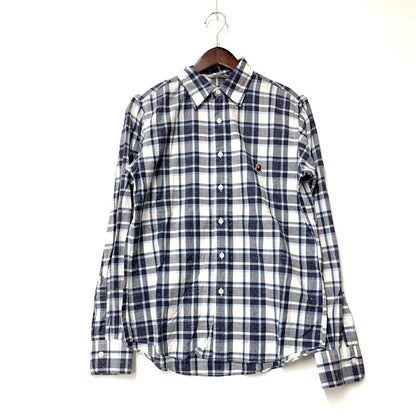 【中古品】【メンズ】 L/S COTTON CHECK SHIRT ロングスリーブ コットンチェックシャツ 長袖シャツ 142-250924-hi-24-izu サイズ：S カラー：マルチカラー 万代Net店