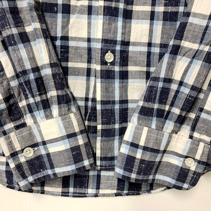 【中古品】【メンズ】 L/S COTTON CHECK SHIRT ロングスリーブ コットンチェックシャツ 長袖シャツ 142-250924-hi-24-izu サイズ：S カラー：マルチカラー 万代Net店