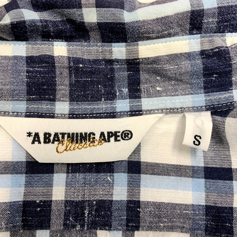 【中古品】【メンズ】 L/S COTTON CHECK SHIRT ロングスリーブ コットンチェックシャツ 長袖シャツ 142-250924-hi-24-izu サイズ：S カラー：マルチカラー 万代Net店