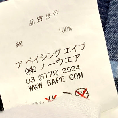 【中古品】【メンズ】 L/S COTTON CHECK SHIRT ロングスリーブ コットンチェックシャツ 長袖シャツ 142-250924-hi-24-izu サイズ：S カラー：マルチカラー 万代Net店