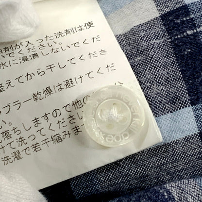 【中古品】【メンズ】 L/S COTTON CHECK SHIRT ロングスリーブ コットンチェックシャツ 長袖シャツ 142-250924-hi-24-izu サイズ：S カラー：マルチカラー 万代Net店