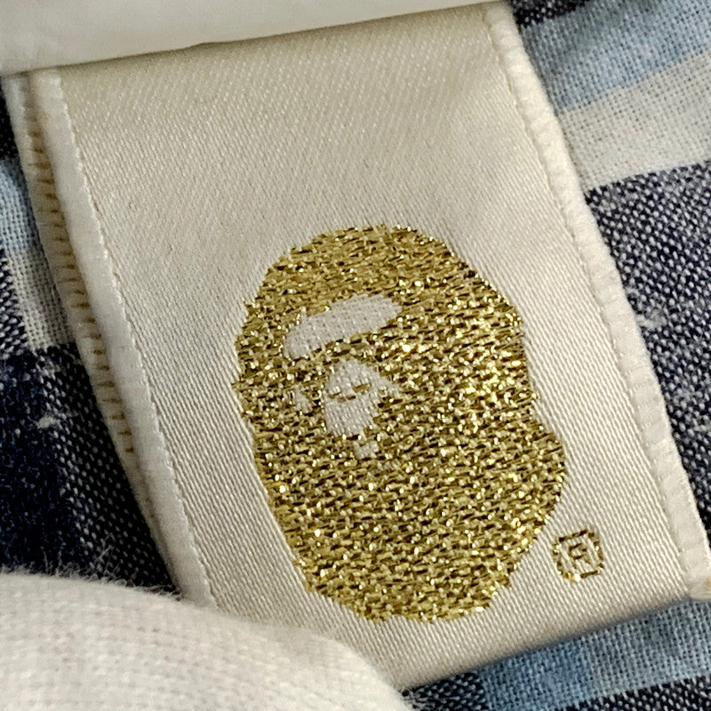 【中古品】【メンズ】 L/S COTTON CHECK SHIRT ロングスリーブ コットンチェックシャツ 長袖シャツ 142-250924-hi-24-izu サイズ：S カラー：マルチカラー 万代Net店