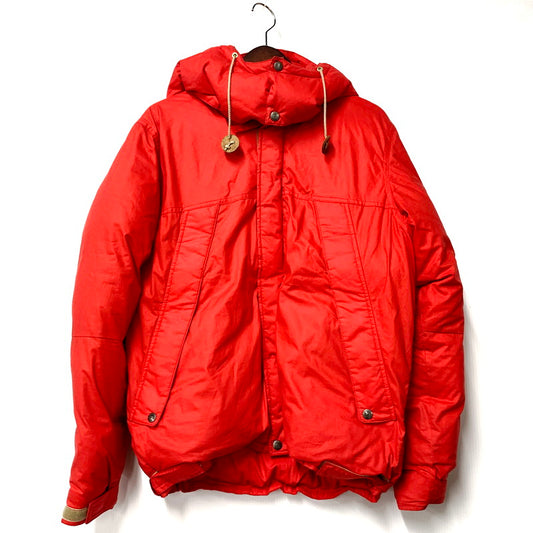 【中古品】【メンズ】 MT.RAINIER DESIGN マウントレイニアデザイン HOODED DOWN JACKET 700056137 フーデッドダウンジャケット アウター 144-250924-hi-18-izu サイズ：M カラー：レッド 万代Net店