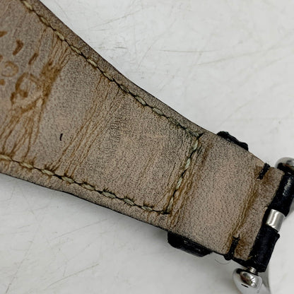 【中古品】【メンズ/レディース】 Gaga Milano ガガ・ミラノ 5010.D GRECO グレコ CARICA カリカ MANUALE マヌアーレ AUTOMATIC WATCH オートマティック ウォッチ 時計 腕時計 195-250915-ya-07-izu カラー：ブラック/シルバー 万代Net店