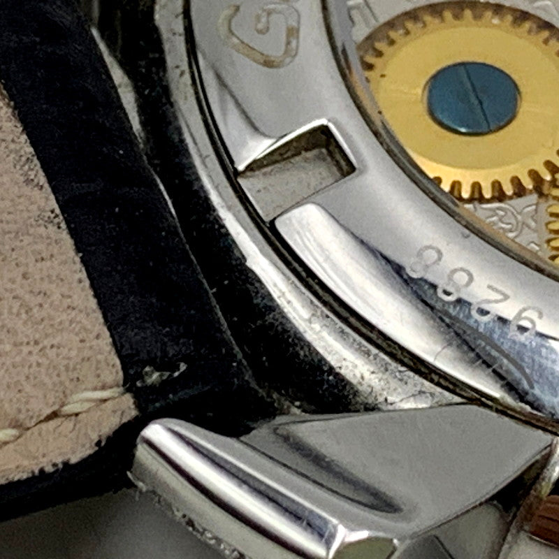 【中古品】【メンズ/レディース】 Gaga Milano ガガ・ミラノ 5010.D GRECO グレコ CARICA カリカ MANUALE マヌアーレ AUTOMATIC WATCH オートマティック ウォッチ 時計 腕時計 195-250915-ya-07-izu カラー：ブラック/シルバー 万代Net店