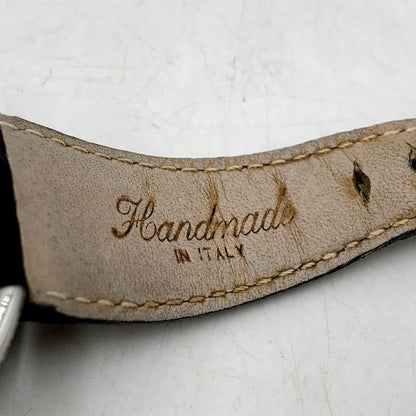 【中古品】【メンズ/レディース】 Gaga Milano ガガ・ミラノ 5010.D GRECO グレコ CARICA カリカ MANUALE マヌアーレ AUTOMATIC WATCH オートマティック ウォッチ 時計 腕時計 195-250915-ya-07-izu カラー：ブラック/シルバー 万代Net店