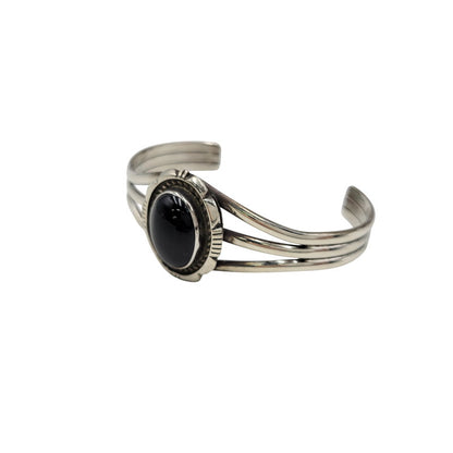 【中古品】【メンズ/レディース】 NAVAJO ナバホ STERLING STONE BANGLE スターリング ストーン バングル RCC刻印 RICHARD C. CURLEY作 アクセサリー 191-250914-as-32-izu カラー：シルバー 万代Net店