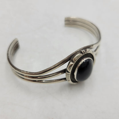 【中古品】【メンズ/レディース】 NAVAJO ナバホ STERLING STONE BANGLE スターリング ストーン バングル RCC刻印 RICHARD C. CURLEY作 アクセサリー 191-250914-as-32-izu カラー：シルバー 万代Net店