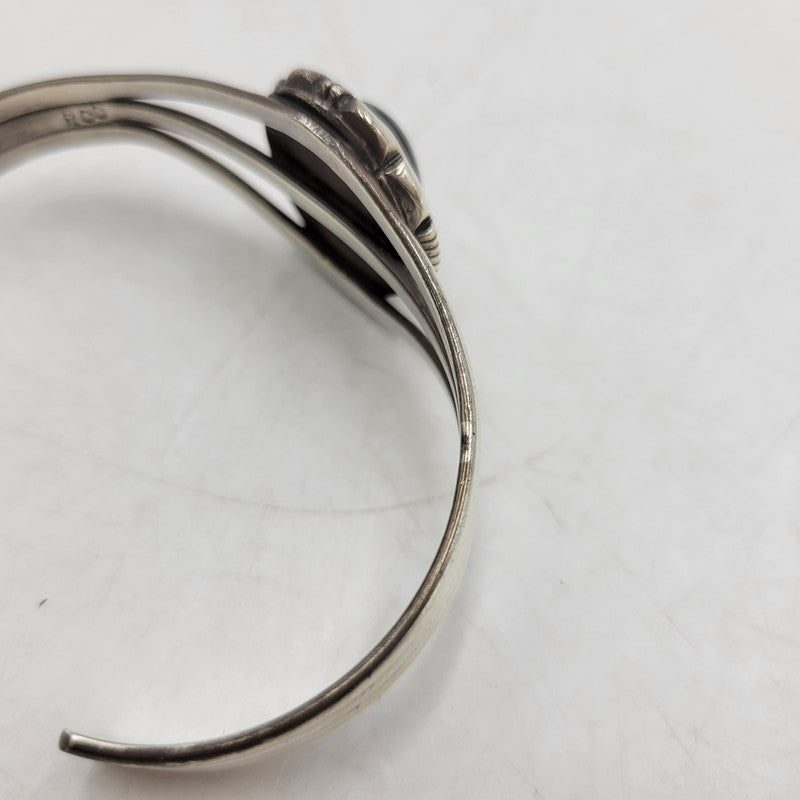 【中古品】【メンズ/レディース】 NAVAJO ナバホ STERLING STONE BANGLE スターリング ストーン バングル RCC刻印 RICHARD C. CURLEY作 アクセサリー 191-250914-as-32-izu カラー：シルバー 万代Net店
