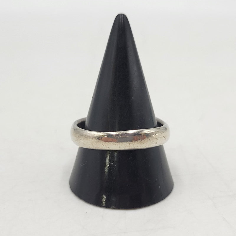 【中古品】【メンズ】 SAAD サード STONE RING ストーンリング 925 唐草 指輪 アクセサリー 191-250926-hi-12-izu サイズ：21 カラー：ブラック/シルバー 万代Net店