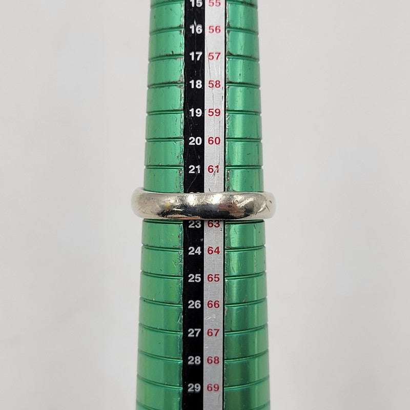 【中古品】【メンズ】 SAAD サード STONE RING ストーンリング 925 唐草 指輪 アクセサリー 191-250926-hi-12-izu サイズ：21 カラー：ブラック/シルバー 万代Net店