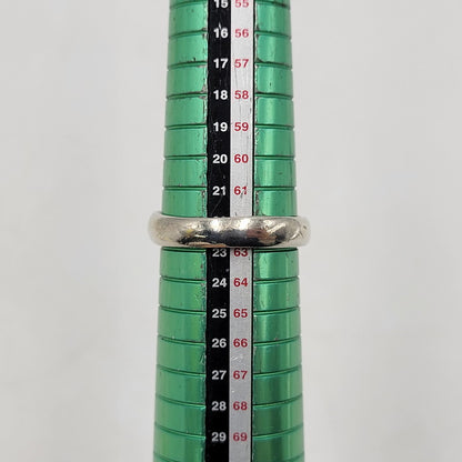 【中古品】【メンズ】 SAAD サード STONE RING ストーンリング 925 唐草 指輪 アクセサリー 191-250926-hi-12-izu サイズ：21 カラー：ブラック/シルバー 万代Net店