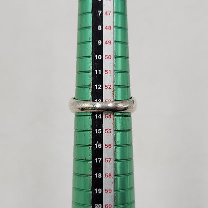 【中古品】【メンズ】 USED STERLING STONE RING スターリング ストーンリング 指輪 アクセサリー 191-250926-hi-13-izu カラー：ブラック/シルバー 万代Net店
