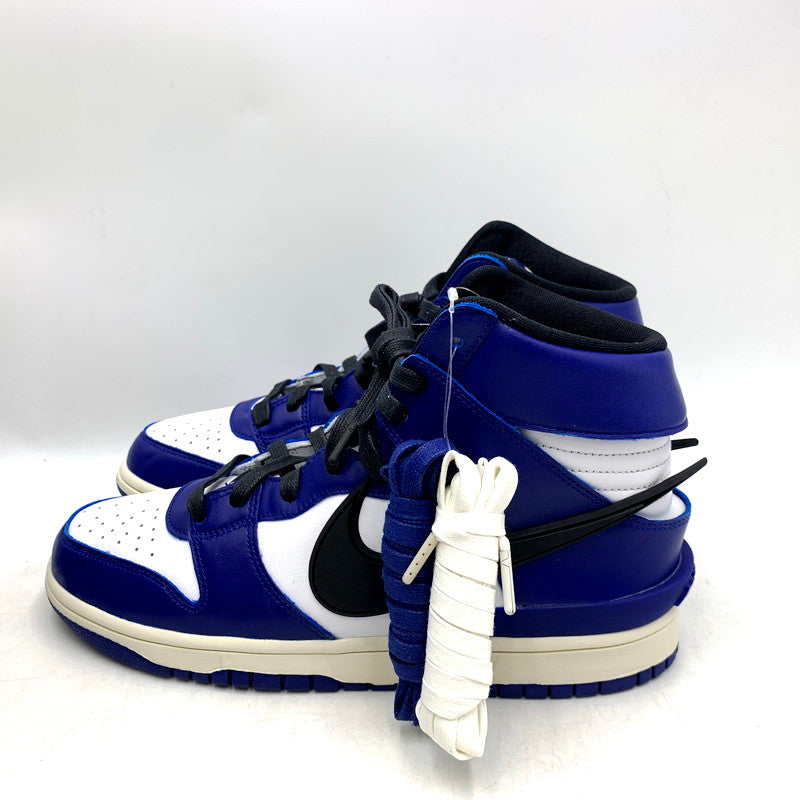 【中古品】【メンズ】 NIKE ナイキ ×AMBUSH アンブッシュ CU7544-400 DUNK HIGH ダンク ハイ スニーカー シューズ 靴 160-250915-ya-10-izu サイズ：27.5cm カラー：DEEP ROYAL BLUE 万代Net店