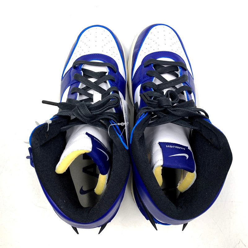 【中古品】【メンズ】 NIKE ナイキ ×AMBUSH アンブッシュ CU7544-400 DUNK HIGH ダンク ハイ スニーカー シューズ 靴 160-250915-ya-10-izu サイズ：27.5cm カラー：DEEP ROYAL BLUE 万代Net店