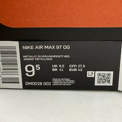 【中古美品】【メンズ】 NIKE ナイキ DM0028-002 AIR MAX エアマックス 97 OG スニーカー シューズ 靴 160-250915-ya-11-izu サイズ：27.5cm カラー：Silver Bullet 万代Net店
