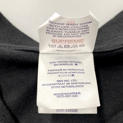 【中古美品】【メンズ】 Supreme シュプリーム × MARTINE ROSE マーティンローズ MARTINE ROSE TEE Tシャツ 半袖 トップス 149-250916-as-02-izu サイズ：M カラー：ブラック 万代Net店