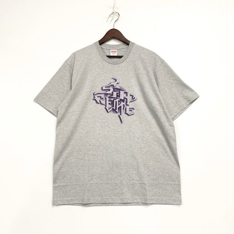 【中古美品】【メンズ】 Supreme シュプリーム 24AW SMOKE TEE スモーク Ｔシャツ トップス 半袖 149-250915-ya-02-izu サイズ：M カラー：グレー 万代Net店