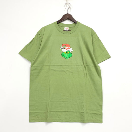 【中古美品】【メンズ】 Supreme シュプリーム 24AW GRINCH TEE グリンチ Ｔシャツ トップス 半袖 149-250915-ya-03-izu サイズ：M カラー：モスグリーン 万代Net店