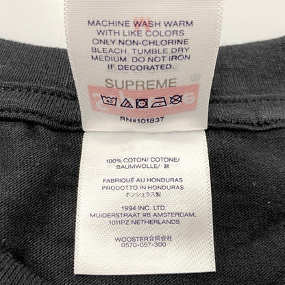 【中古美品】【メンズ】 Supreme シュプリーム JANE'S ADDICTION STEALING TEE Tシャツ 半袖 トップス 149-250916-as-01-izu サイズ：M カラー：ブラック 万代Net店