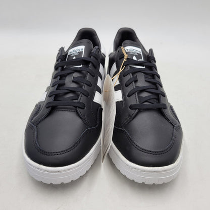 【中古美品】【メンズ】 adidas アディダス TEAM COURT EF6048 チームコート スニーカー シューズ 靴 161-250930-as-21-izu サイズ：27cm カラー：CBLACK/FTWWHT/CBLACK 万代Net店