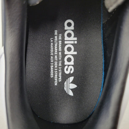 【中古美品】【メンズ】 adidas アディダス TEAM COURT EF6048 チームコート スニーカー シューズ 靴 161-250930-as-21-izu サイズ：27cm カラー：CBLACK/FTWWHT/CBLACK 万代Net店