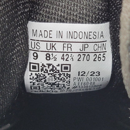 【中古美品】【メンズ】 adidas アディダス TEAM COURT EF6048 チームコート スニーカー シューズ 靴 161-250930-as-21-izu サイズ：27cm カラー：CBLACK/FTWWHT/CBLACK 万代Net店