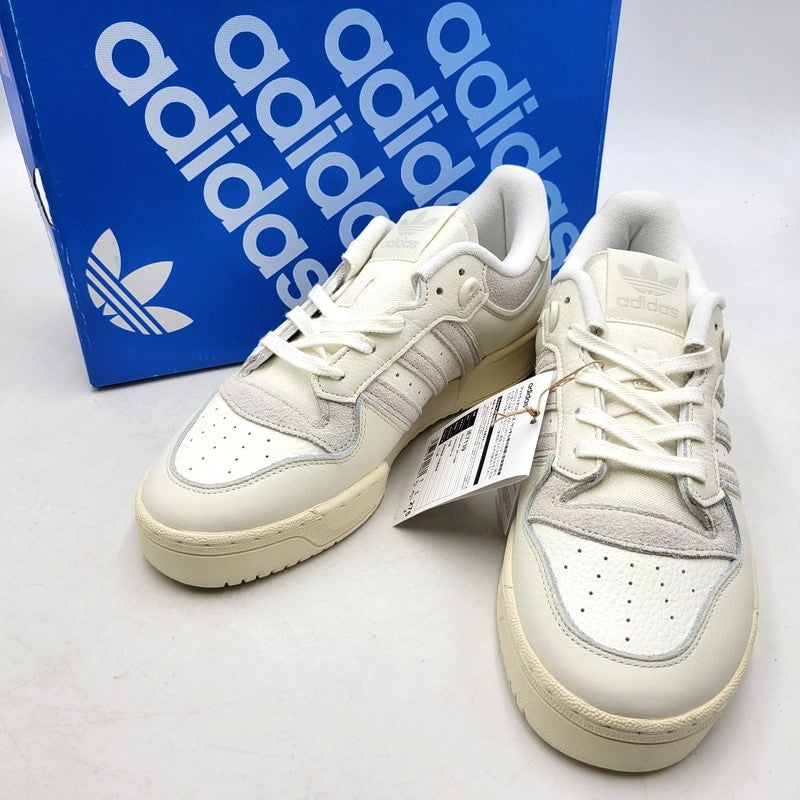 【中古美品】【メンズ】 adidas アディダス RIVALRY 86 LOW IE7139 ライバルリー 86 ロー スニーカー シューズ 靴 161-250930-as-22-izu サイズ：27.5cm カラー：OWHITE/ORBGRY/CWHITE 万代Net店