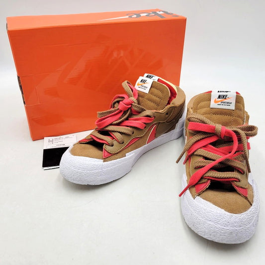 【中古品】【メンズ】 NIKE ナイキ × SACAI サカイ コラボ DD1877-200 BLAZER LOW ”BRITISH TAN" スニーカー 靴 166-250926-hi-17-izu サイズ：24cm US 6 カラー：LT BRITSH 万代Net店