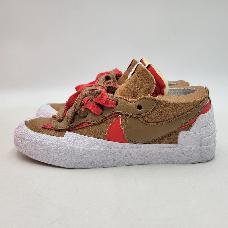 【中古品】【メンズ】 NIKE ナイキ × SACAI サカイ コラボ DD1877-200 BLAZER LOW ”BRITISH TAN" スニーカー 靴 166-250926-hi-17-izu サイズ：24cm US 6 カラー：LT BRITSH 万代Net店