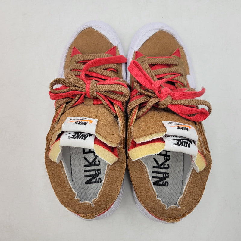 【中古品】【メンズ】 NIKE ナイキ × SACAI サカイ コラボ DD1877-200 BLAZER LOW ”BRITISH TAN" スニーカー 靴 166-250926-hi-17-izu サイズ：24cm US 6 カラー：LT BRITSH 万代Net店