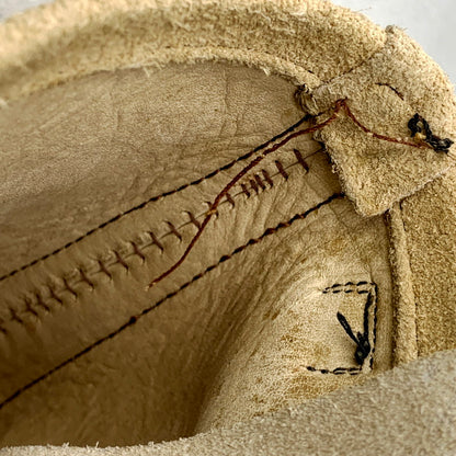 【現状渡し品】【メンズ】 RED WING レッドウィング 8268 USA製 プリント縦羽タグ SUEDE ENGINEER BOOTS スエード エンジニア ブーツ シューズ 靴 164-250915-ya-08-izu サイズ：6D カラー：ベージュ 万代Net店