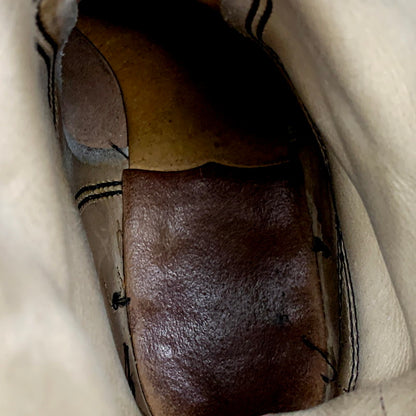 【現状渡し品】【メンズ】 RED WING レッドウィング 8268 USA製 プリント縦羽タグ SUEDE ENGINEER BOOTS スエード エンジニア ブーツ シューズ 靴 164-250915-ya-08-izu サイズ：6D カラー：ベージュ 万代Net店