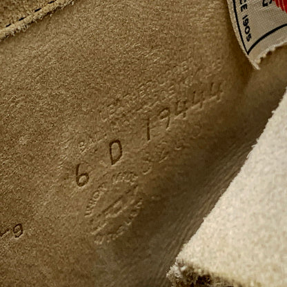 【現状渡し品】【メンズ】 RED WING レッドウィング 8268 USA製 プリント縦羽タグ SUEDE ENGINEER BOOTS スエード エンジニア ブーツ シューズ 靴 164-250915-ya-08-izu サイズ：6D カラー：ベージュ 万代Net店