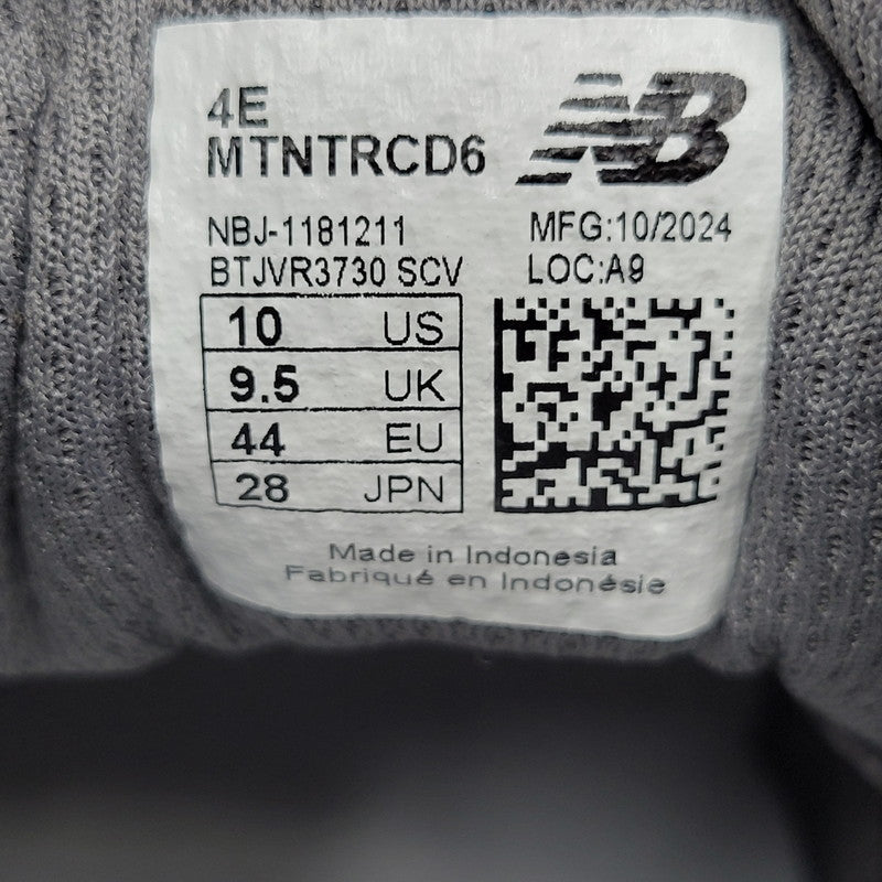 【中古美品】【メンズ】 NEW BALANCE ニューバランス MTNTRCD6 スニーカー シューズ 靴 162-250930-as-25-izu サイズ：28cm カラー：グレー 万代Net店