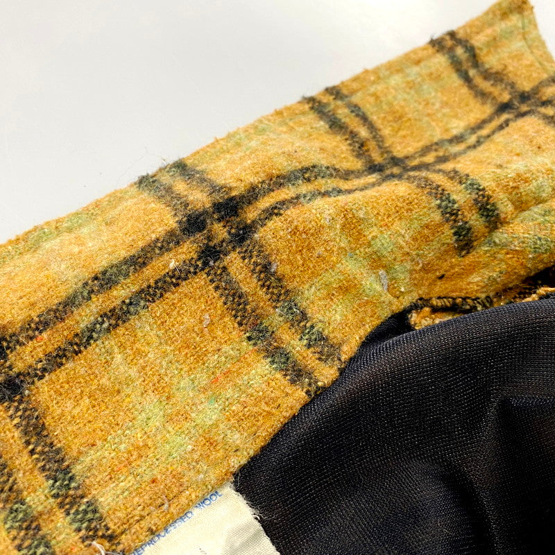 【中古品】 BREWSTER ブリュースター 70-80S WOOL MIXED CHECK LS SHIRT 70-80年代 ウール ミックスド チェック ロングスリーブ シャツ トップス 長袖 146-250916-cs-05-izu サイズ：XL カラー：ブラウン系 万代Net店