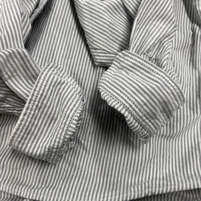 【中古品】【メンズ】 CAHLUMN カウラム 1000390900003 MAGAZINE POCKET OXFORD B.D SHIRT マガジンポケット オックスフォード ボタンダウンシャツ トップス 長袖 140-250927-ya-24-izu サイズ：L カラー：グレー系 万代Net店