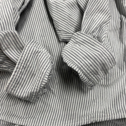 【中古品】【メンズ】 CAHLUMN カウラム 1000390900003 MAGAZINE POCKET OXFORD B.D SHIRT マガジンポケット オックスフォード ボタンダウンシャツ トップス 長袖 140-250927-ya-24-izu サイズ：L カラー：グレー系 万代Net店