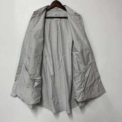 【中古品】【メンズ】 CAHLUMN カウラム 1000390900003 MAGAZINE POCKET OXFORD B.D SHIRT マガジンポケット オックスフォード ボタンダウンシャツ トップス 長袖 140-250927-ya-24-izu サイズ：L カラー：グレー系 万代Net店