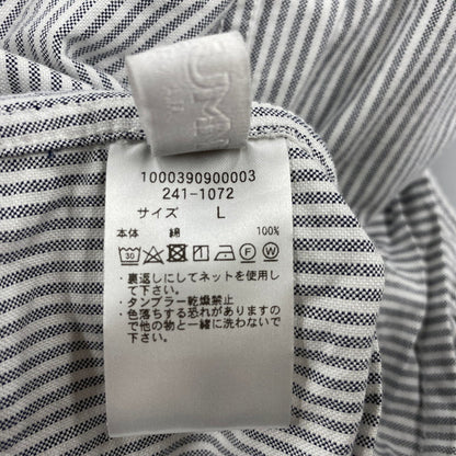 【中古品】【メンズ】 CAHLUMN カウラム 1000390900003 MAGAZINE POCKET OXFORD B.D SHIRT マガジンポケット オックスフォード ボタンダウンシャツ トップス 長袖 140-250927-ya-24-izu サイズ：L カラー：グレー系 万代Net店