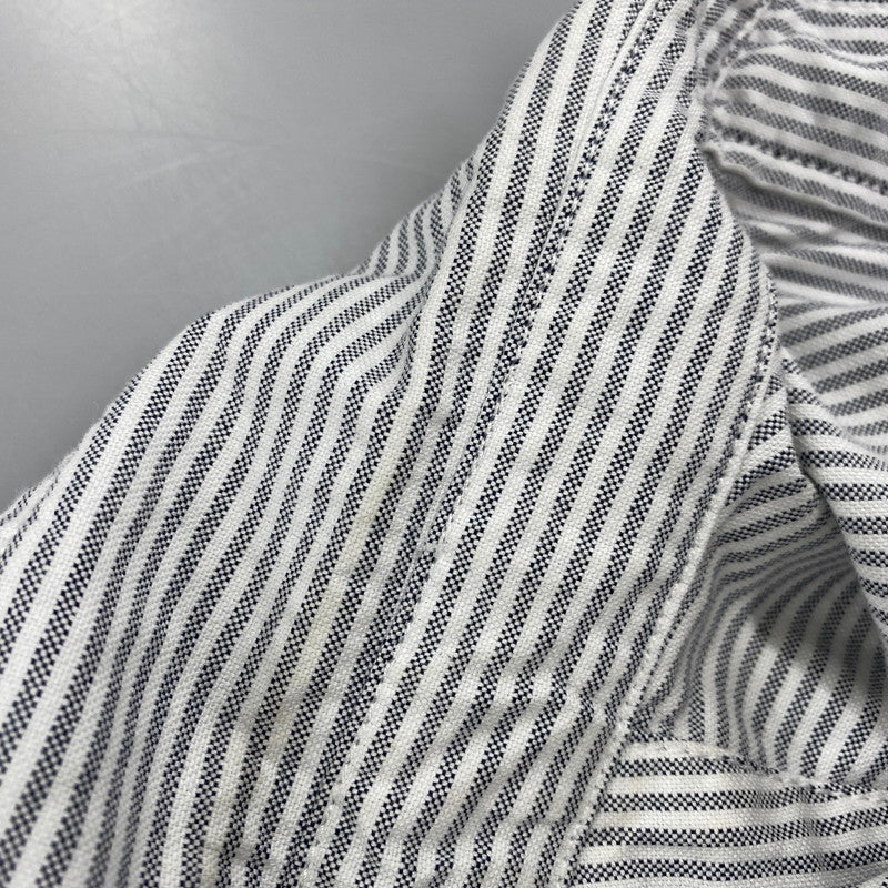 【中古品】【メンズ】 CAHLUMN カウラム 1000390900003 MAGAZINE POCKET OXFORD B.D SHIRT マガジンポケット オックスフォード ボタンダウンシャツ トップス 長袖 140-250927-ya-24-izu サイズ：L カラー：グレー系 万代Net店