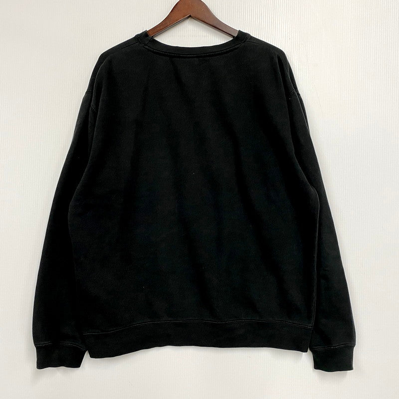 【現状渡し品】【メンズ】 STUSSY ステューシー BLACK PANTHER SWEATSHIRT ブラック パンサー スウェットシャツ トップス 長袖 142-250916-cs-02-izu サイズ：L カラー：ブラック 万代Net店