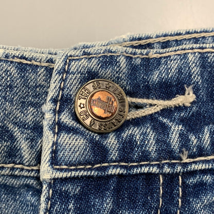 【中古品】【メンズ】 LEVI'S SILVER TAB リーバイス シルバータブ DENIM PAINTER PANTS 44655-0740 デニム ペインター パンツ ボトムス 157-250920-as-12-izu サイズ：30×32 カラー：ライトインディゴ 万代Net店