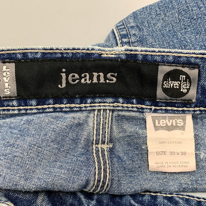 【中古品】【メンズ】 LEVI'S SILVER TAB リーバイス シルバータブ DENIM PAINTER PANTS 44655-0740 デニム ペインター パンツ ボトムス 157-250920-as-12-izu サイズ：30×32 カラー：ライトインディゴ 万代Net店