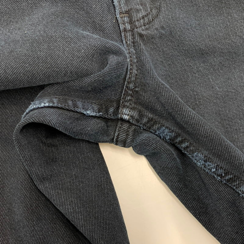 【現状渡し品】【メンズ】 LEVI'S SILVER TAB リーバイス シルバータブ 43565-1760 刻印501 USA製 1995年製 90S LOOSE DENIM PANTS ルーズ デニム パンツ ボトムス ズボン 157-260109-cs-16-izu サイズ：33×30 カラー：ネイビー系 万代Net店