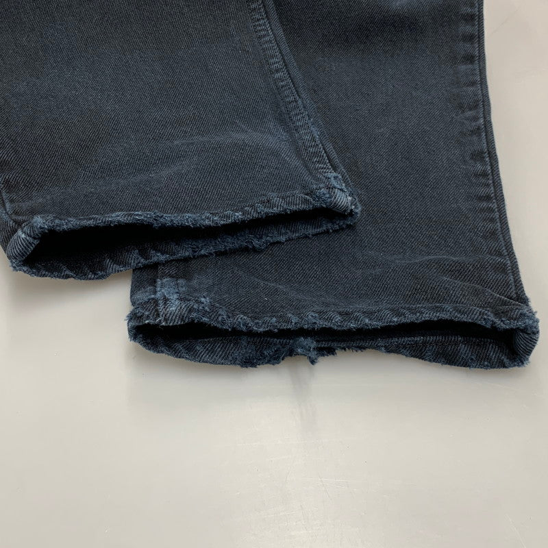 【現状渡し品】【メンズ】 LEVI'S SILVER TAB リーバイス シルバータブ 43565-1760 刻印501 USA製 1995年製 90S LOOSE DENIM PANTS ルーズ デニム パンツ ボトムス ズボン 157-260109-cs-16-izu サイズ：33×30 カラー：ネイビー系 万代Net店