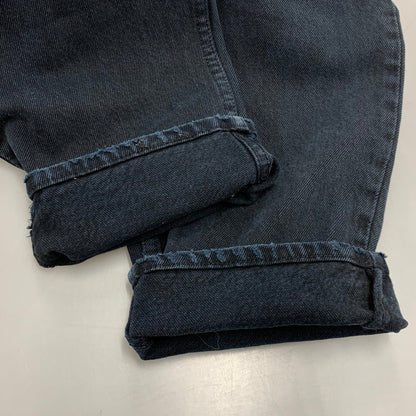 【現状渡し品】【メンズ】 LEVI'S SILVER TAB リーバイス シルバータブ 43565-1760 刻印501 USA製 1995年製 90S LOOSE DENIM PANTS ルーズ デニム パンツ ボトムス ズボン 157-260109-cs-16-izu サイズ：33×30 カラー：ネイビー系 万代Net店