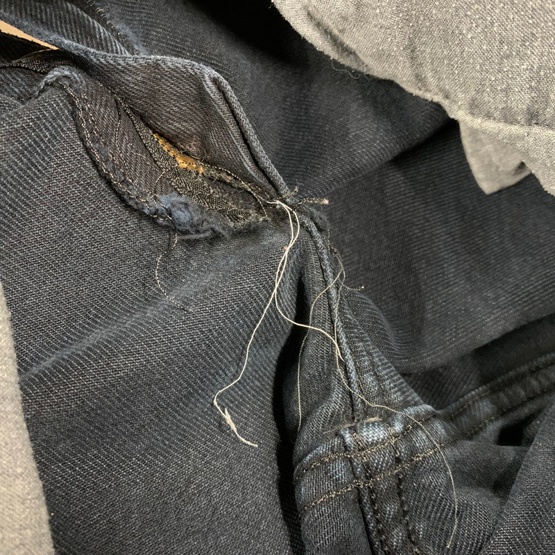 【現状渡し品】【メンズ】 LEVI'S SILVER TAB リーバイス シルバータブ 43565-1760 刻印501 USA製 1995年製 90S LOOSE DENIM PANTS ルーズ デニム パンツ ボトムス ズボン 157-260109-cs-16-izu サイズ：33×30 カラー：ネイビー系 万代Net店